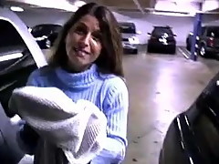 Interracial Housewife Car - Sharing my milf wife in back of car interracial fuck - White Wife BBC.com